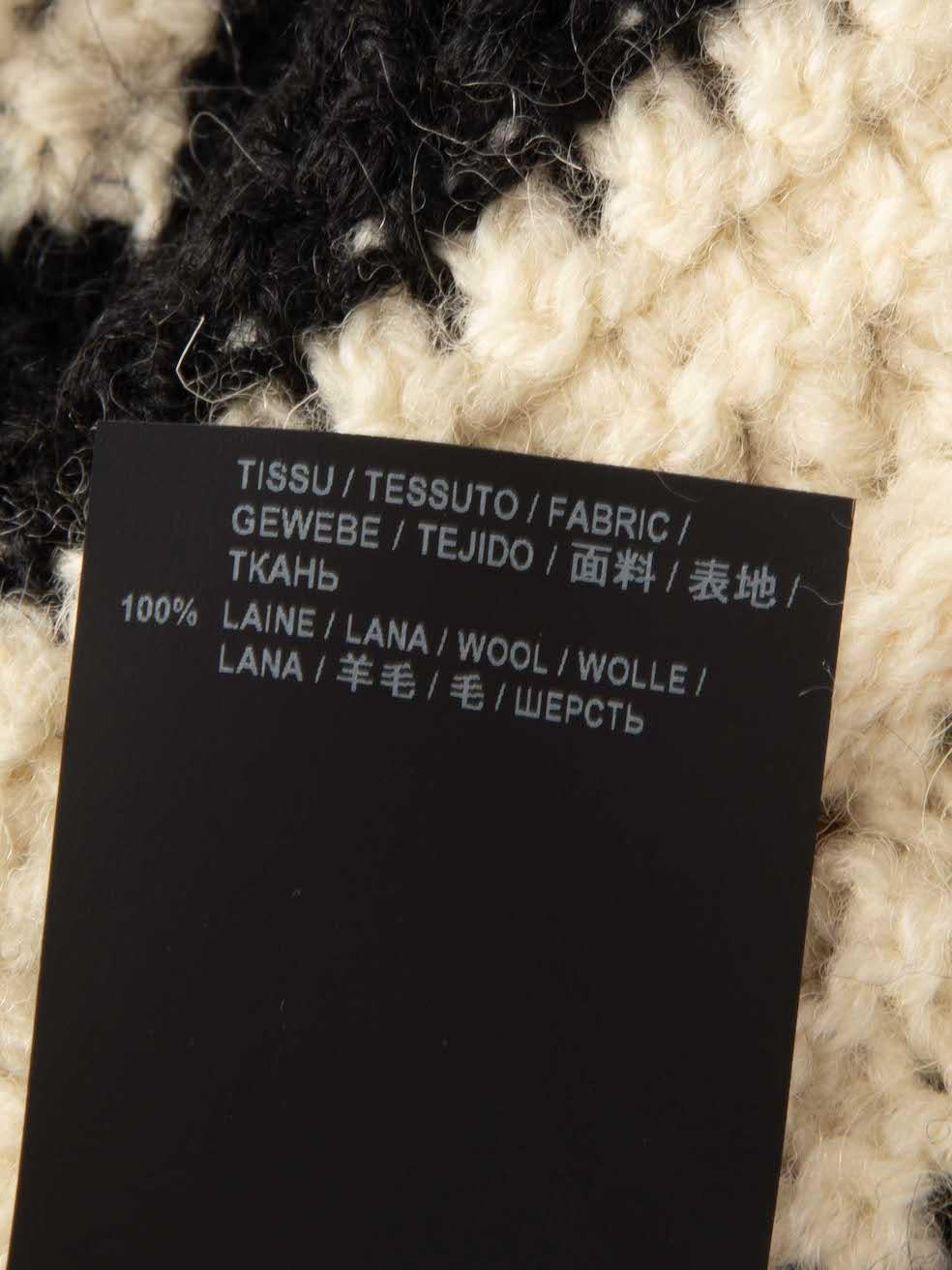 Women's Saint Laurent Striped Wool Knit Hooded Cardigan Size XS For Sale
