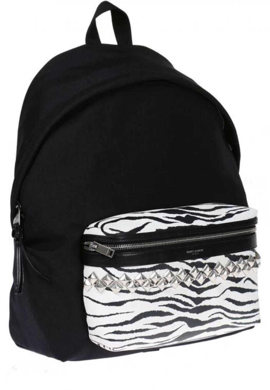 Black Saint Laurent Studded  Backpack for Men’s 2017  For Sale
