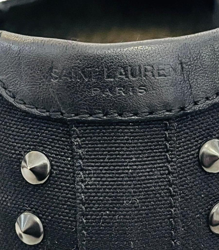 Saint Laurent Espadrilles cloutées en vente 2