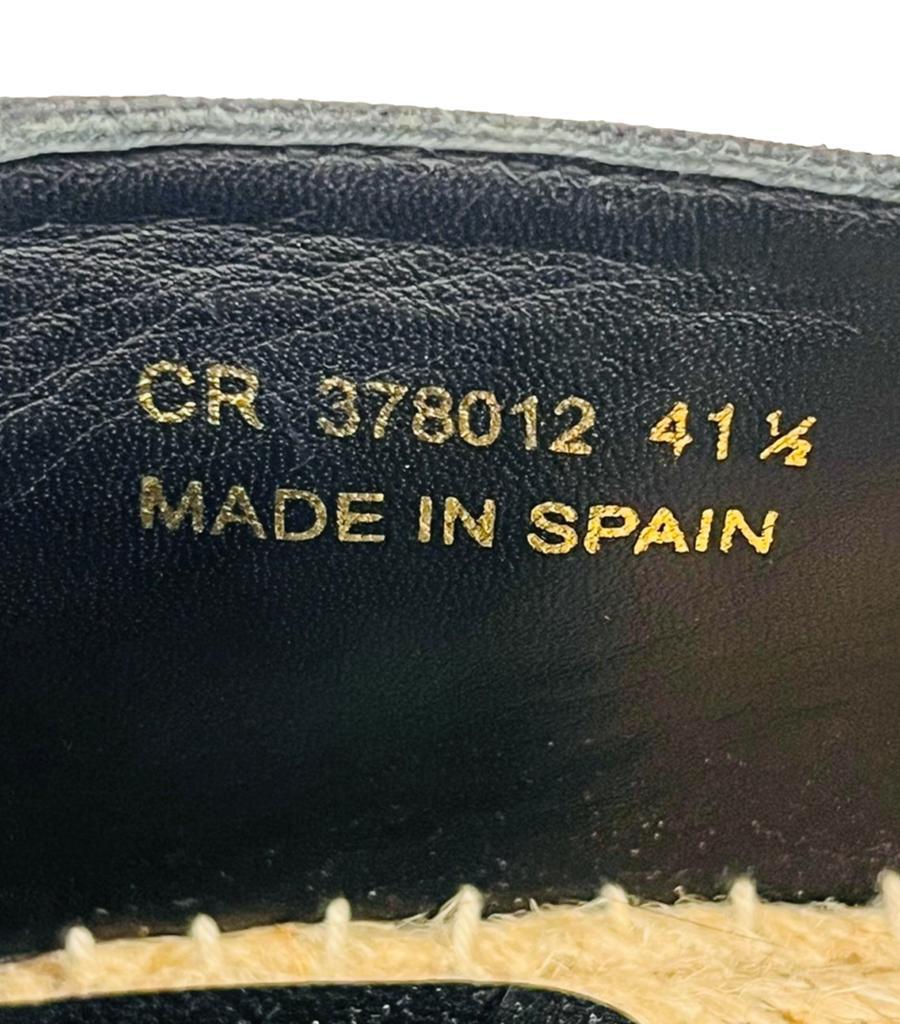 Saint Laurent Espadrilles cloutées en vente 3