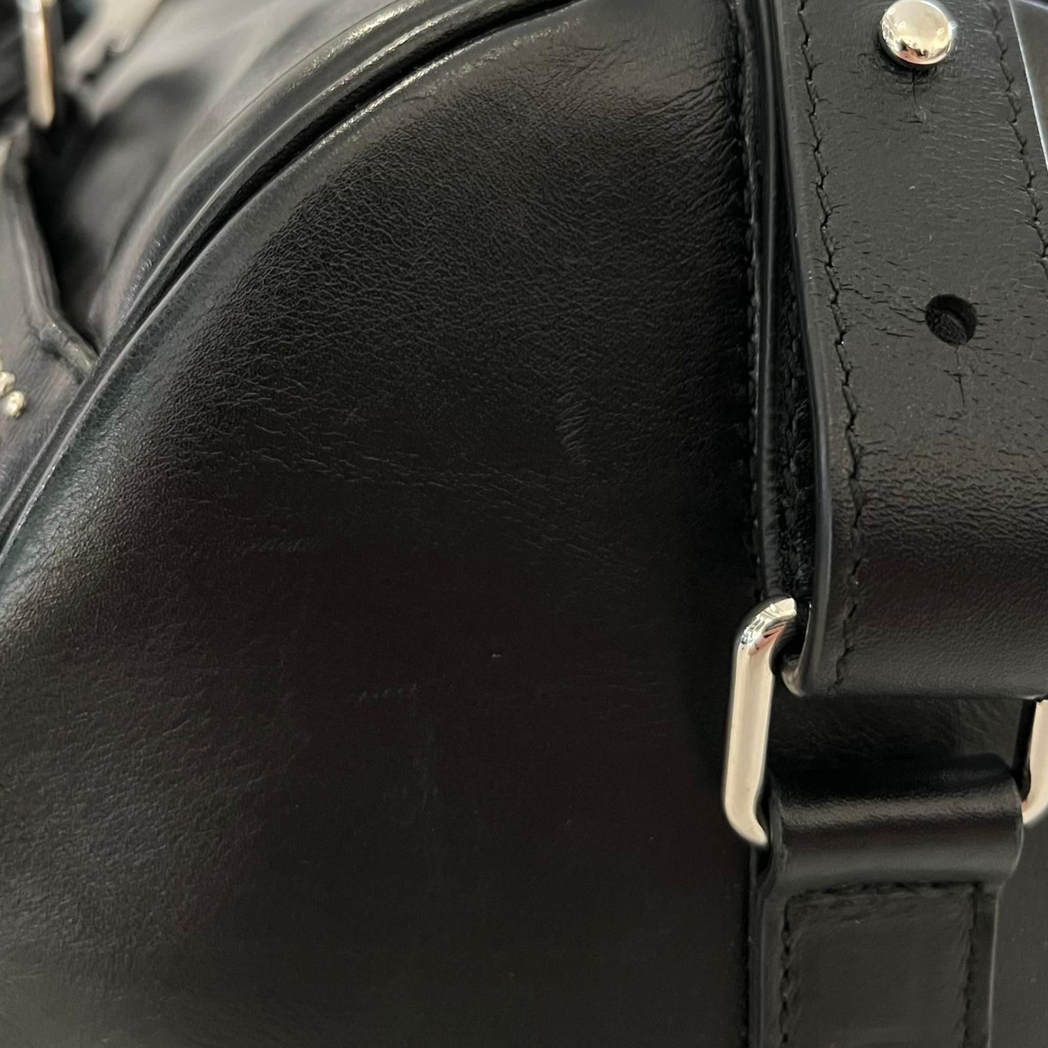 Saint Laurent Studded Leather Duffle Bag 5