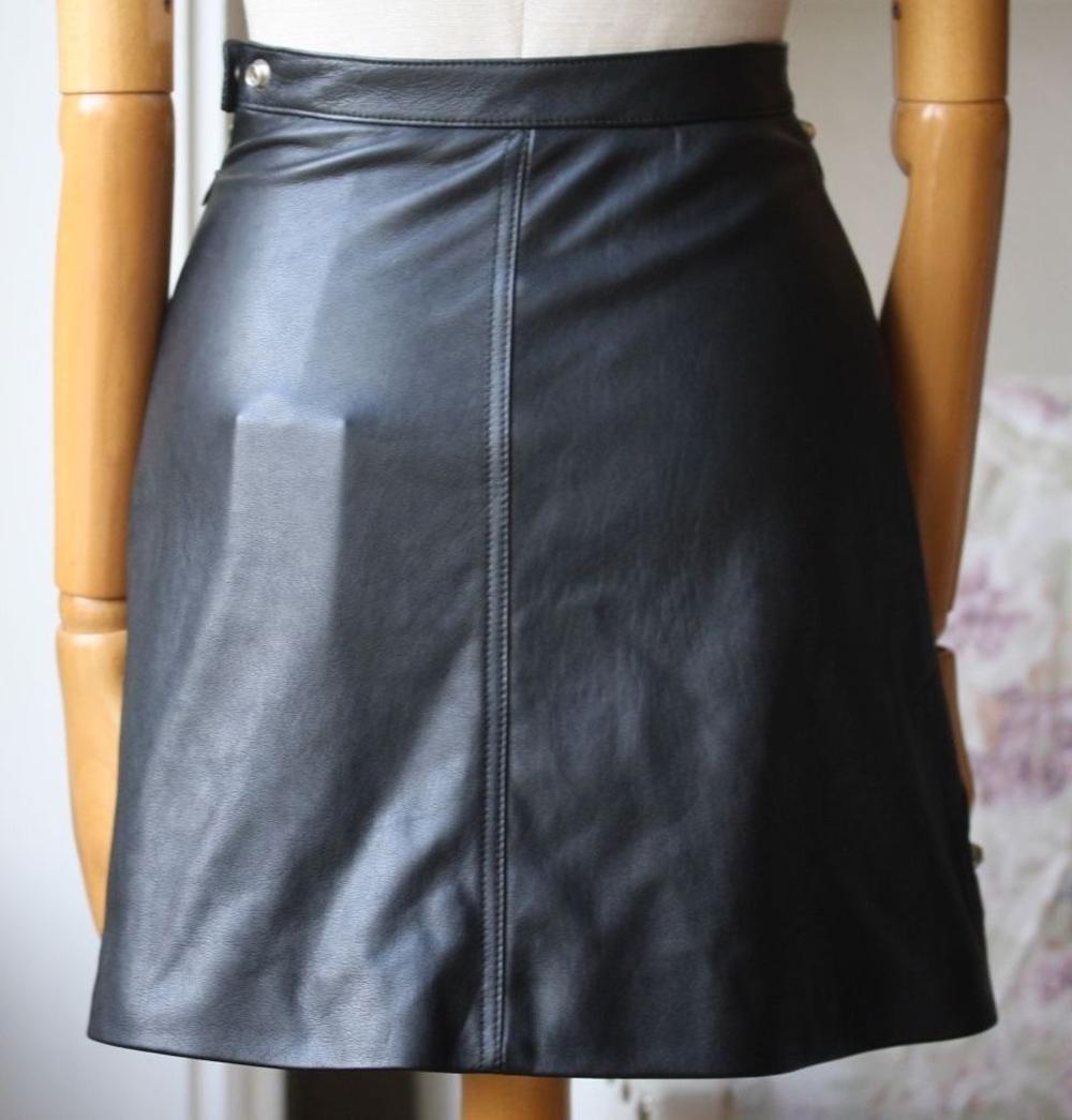 Saint Laurent Studded Leather Mini Skirt For Sale at 1stDibs | saint ...