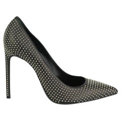 Saint Laurent Leder-Pumps mit Nieten EU 38 UK 5 US 8
