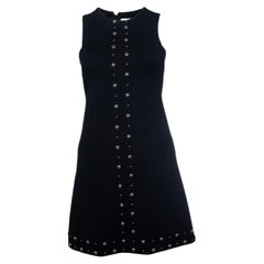 Saint Laurent, studded sleeveless mini dress