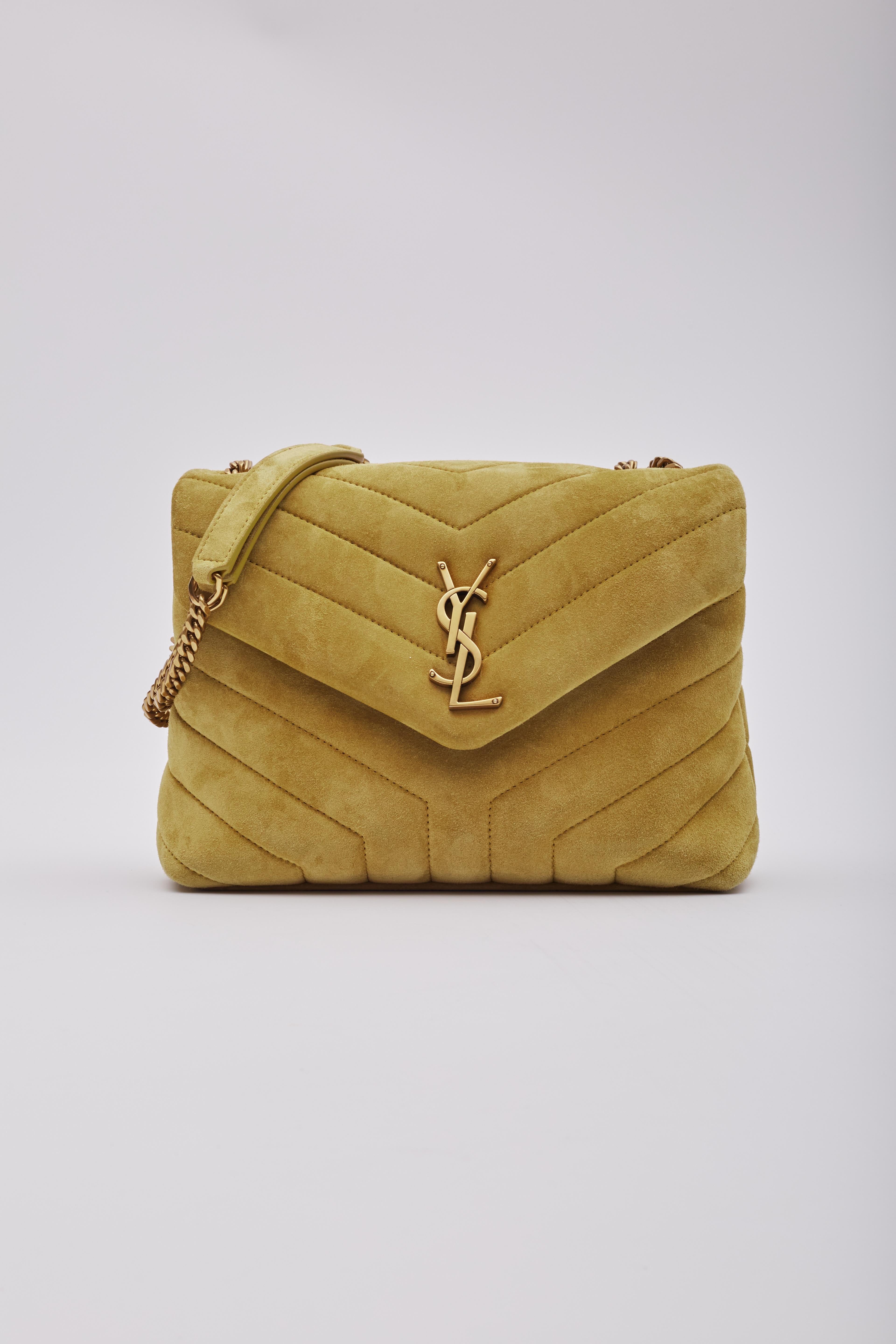 ysl wildleder tasche