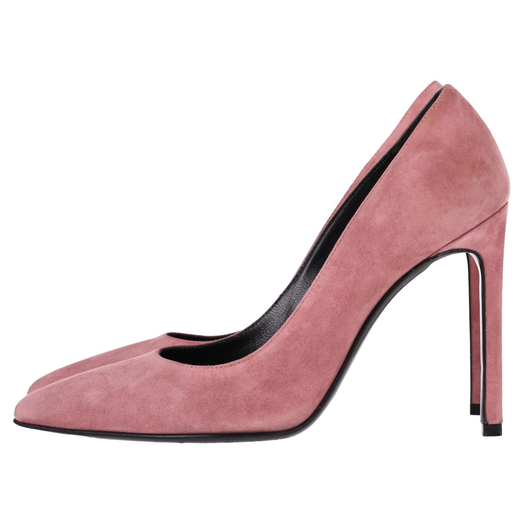 Saint Laurent Suede Pump High Heels For Sale