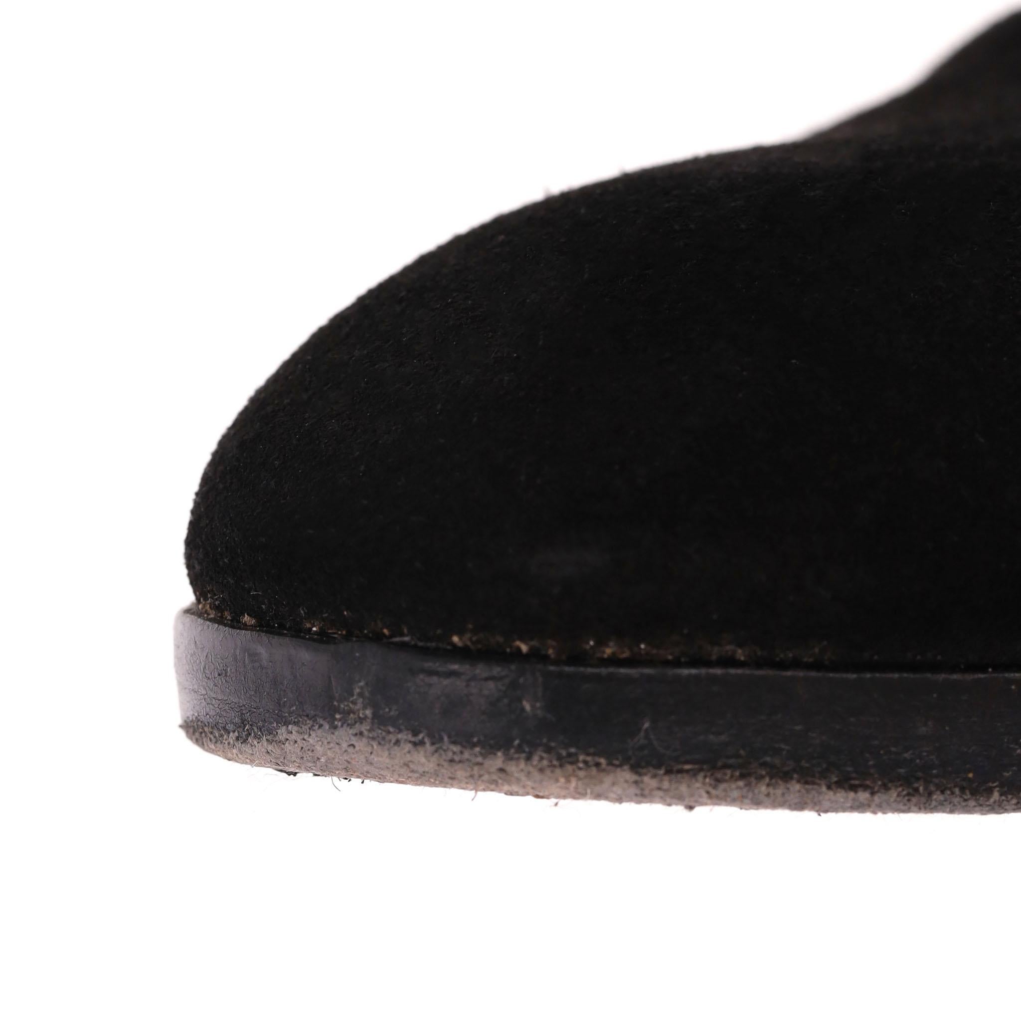 Botas Saint Laurent Wyatt de ante en venta 6