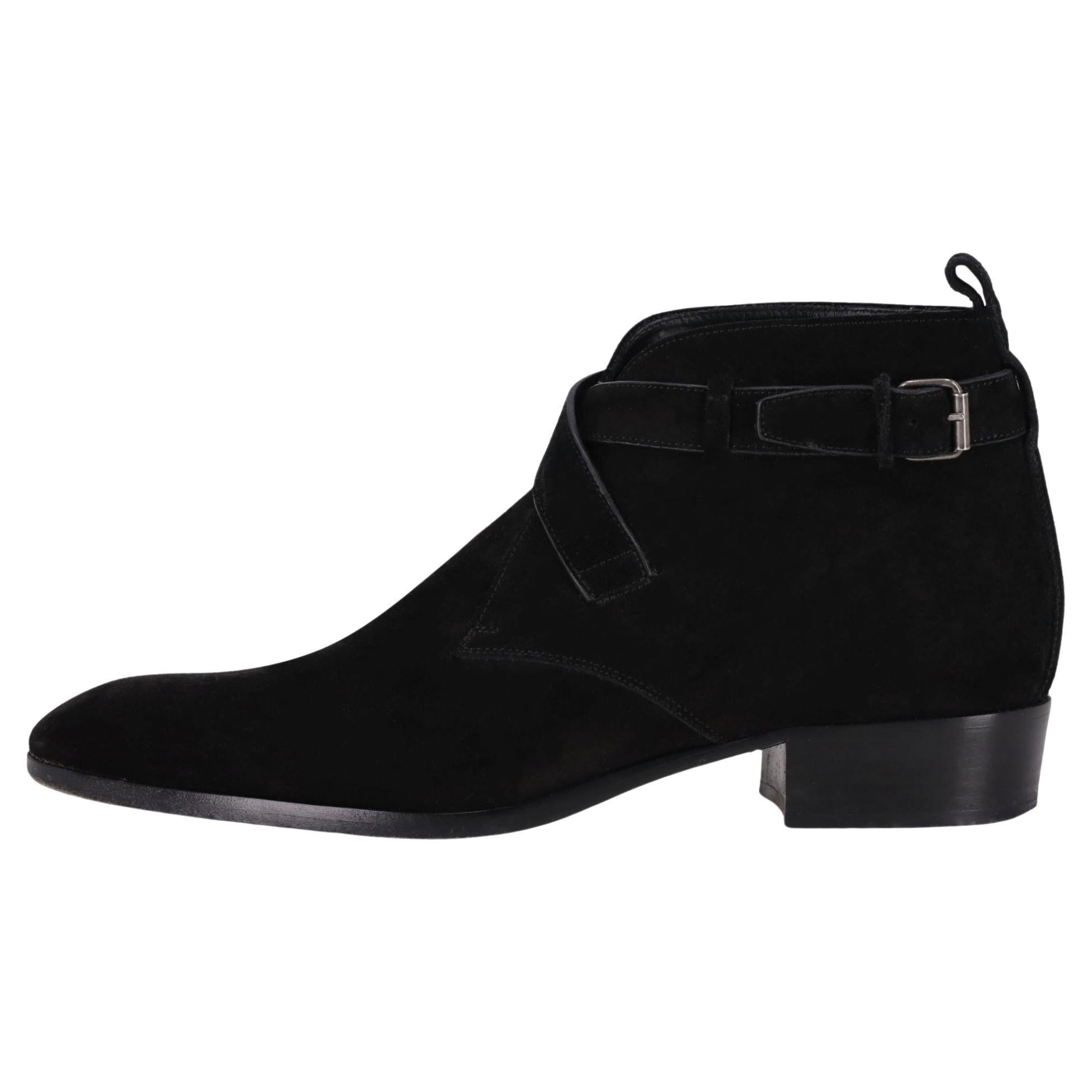 Saint Laurent - Bottes en daim Wyatt