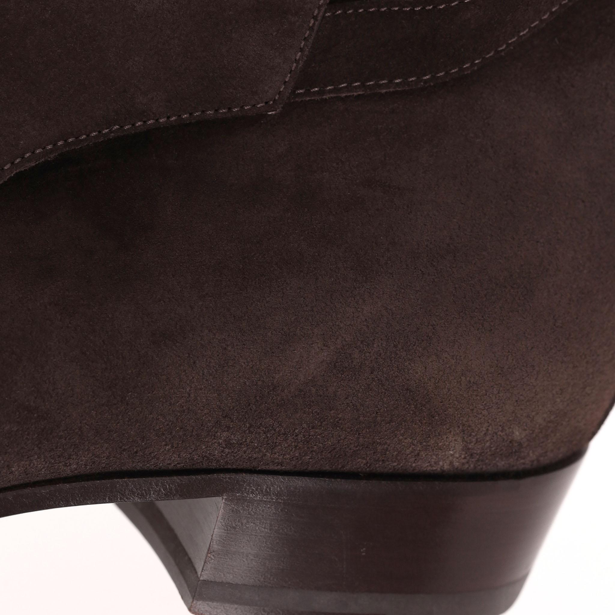 Saint Laurent Wildlederstiefel Wyatt Jodhpur im Angebot 5