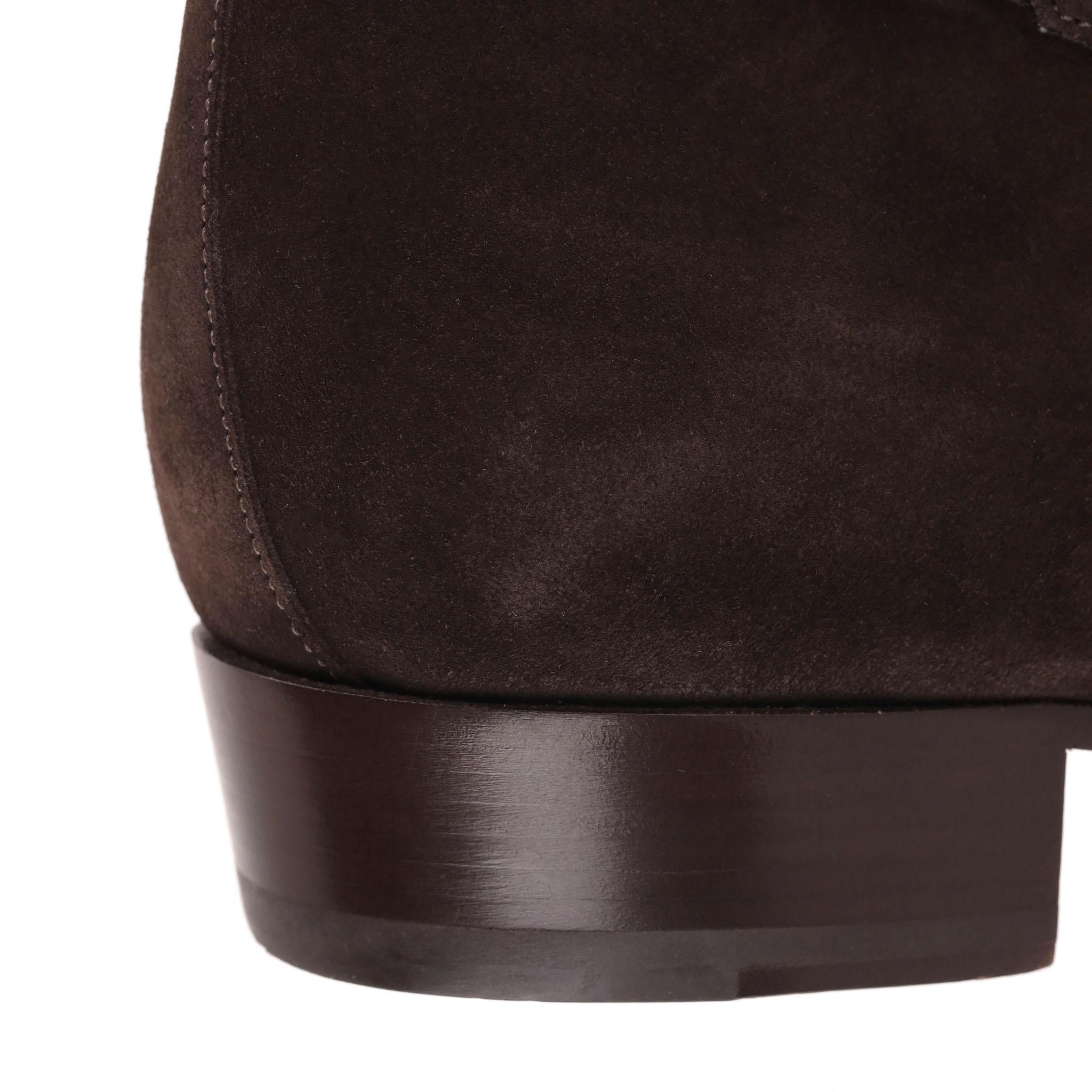 Saint Laurent Wildlederstiefel Wyatt Jodhpur im Angebot 6