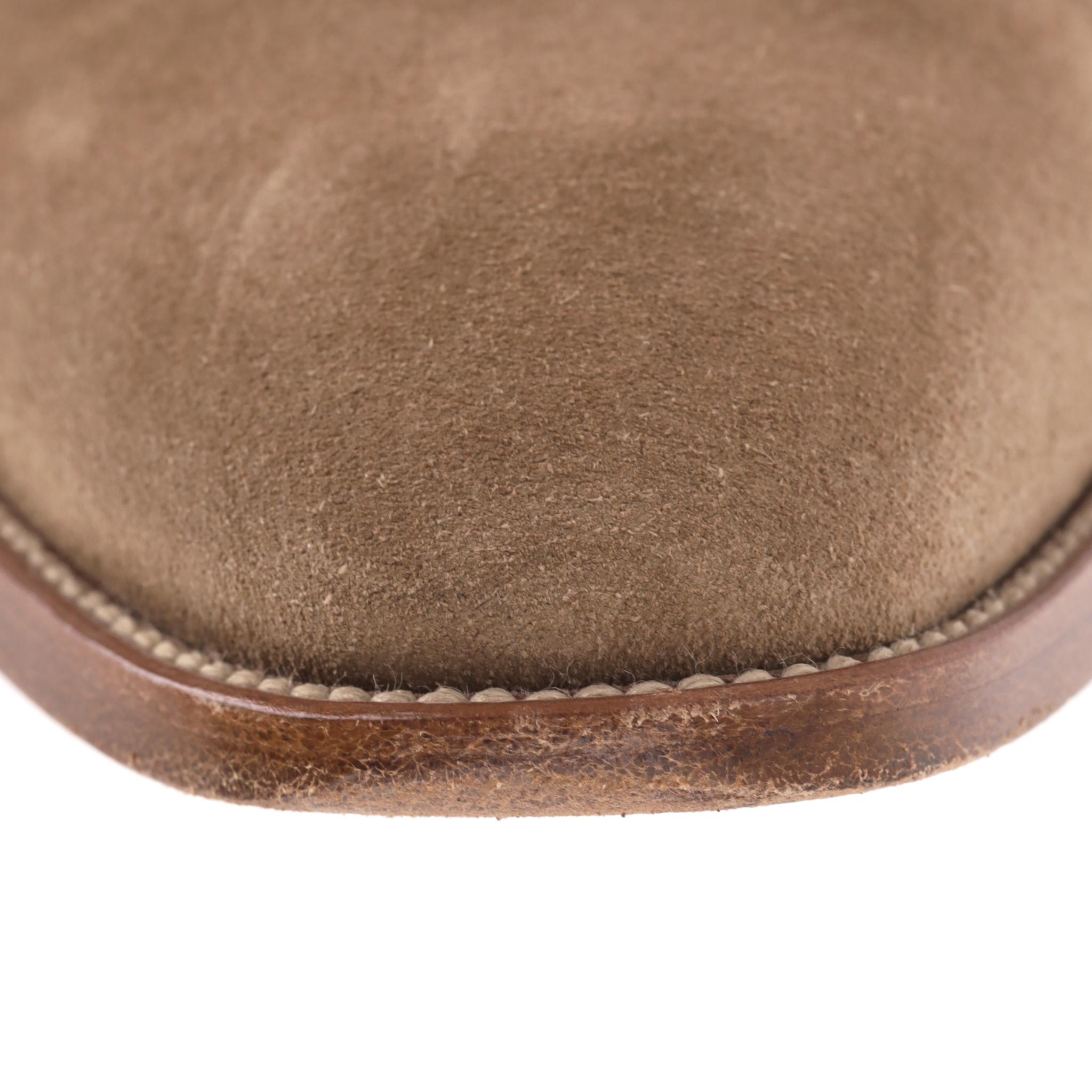 Saint Laurent Stivali in pelle scamosciata Wyatt Jodhpur in vendita 3