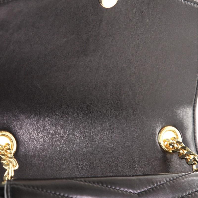 Saint Laurent Sulpice Flap Bag Matelasse Chevron Leder Klein 2