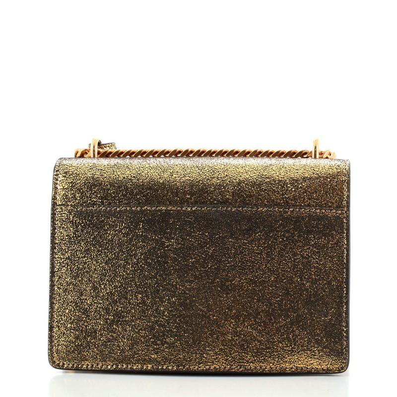 metallic ysl bag