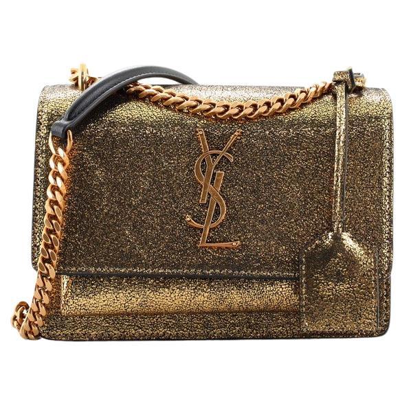 At Auction: Yves Saint Laurent, Yves Saint Laurent monogram small shoulder  bag, 2015