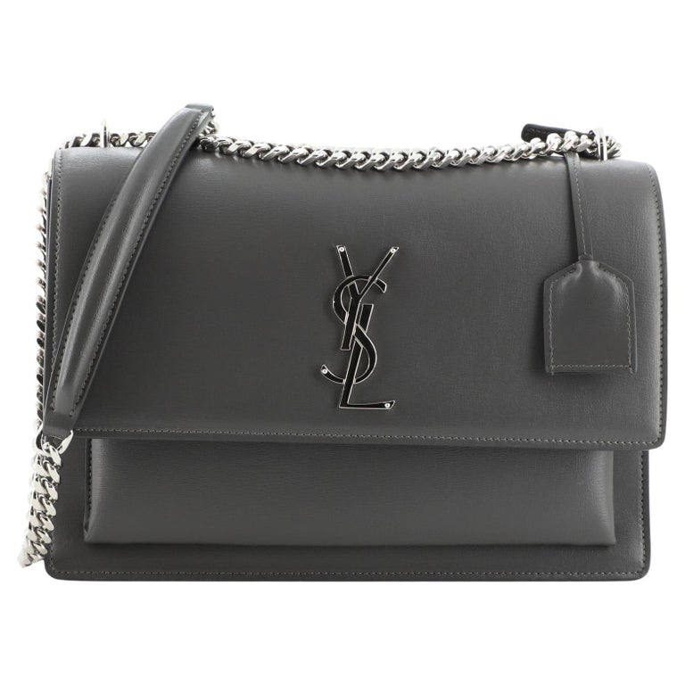 Saint Laurent Sunset Crossbody Bag Leather Large at 1stDibs