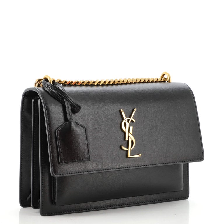 Saint Laurent Sunset Crossbody Bag Leather Medium For Sale at 1stDibs