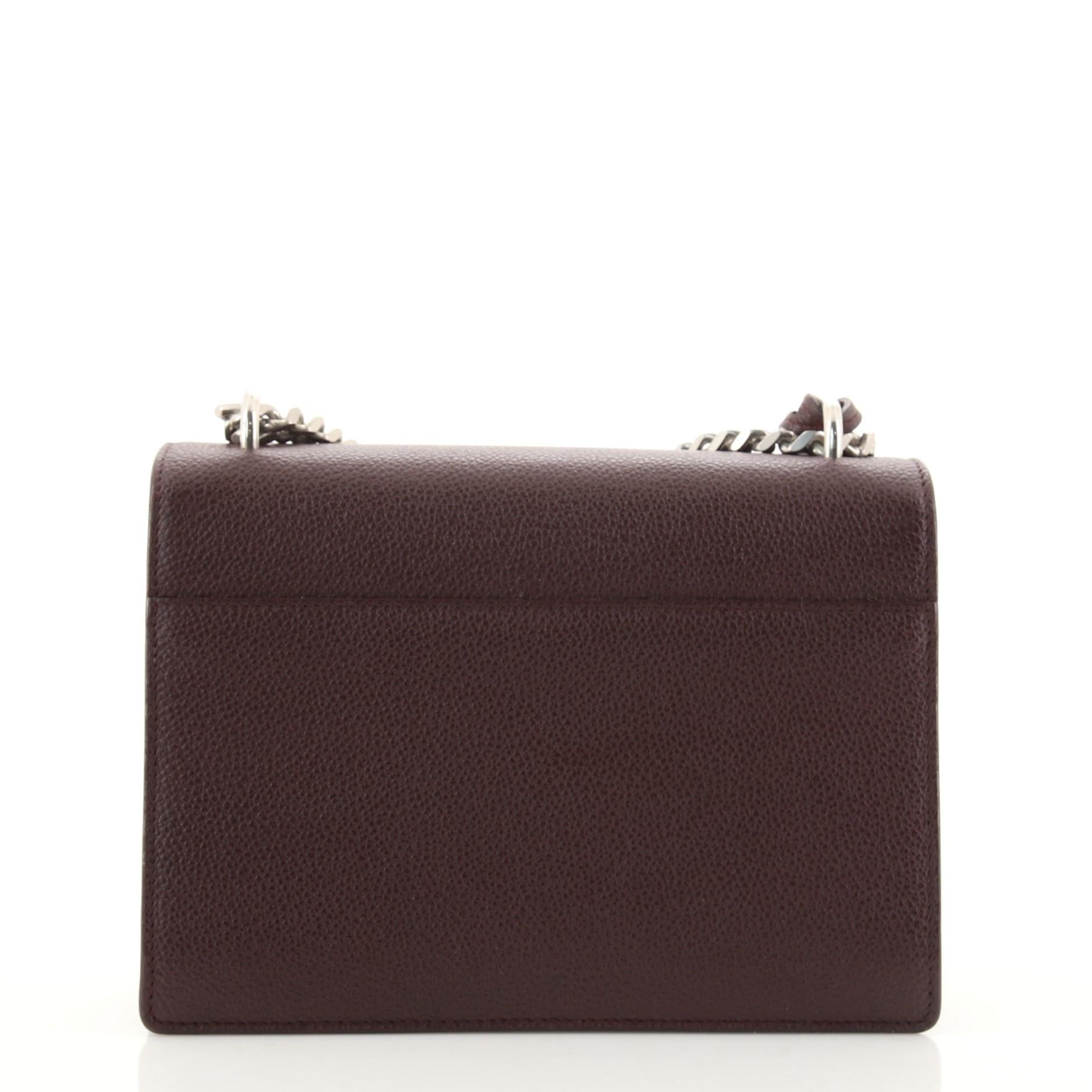 Saint Laurent Sunset Crossbody Bag Leather Medium In Good Condition In NY, NY