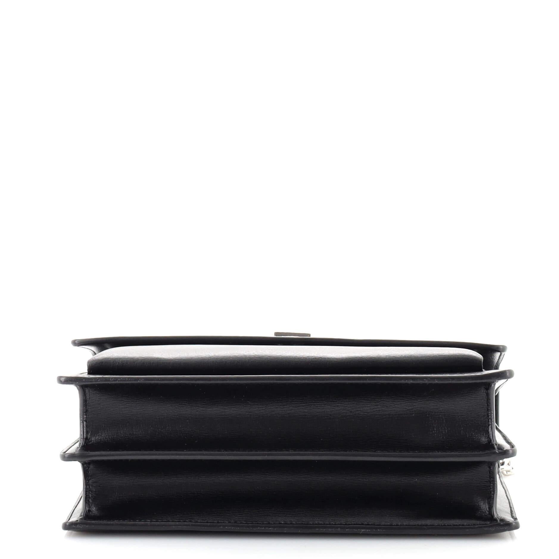 Saint Laurent Sunset Umhängetasche aus Leder Medium für Damen oder Herren