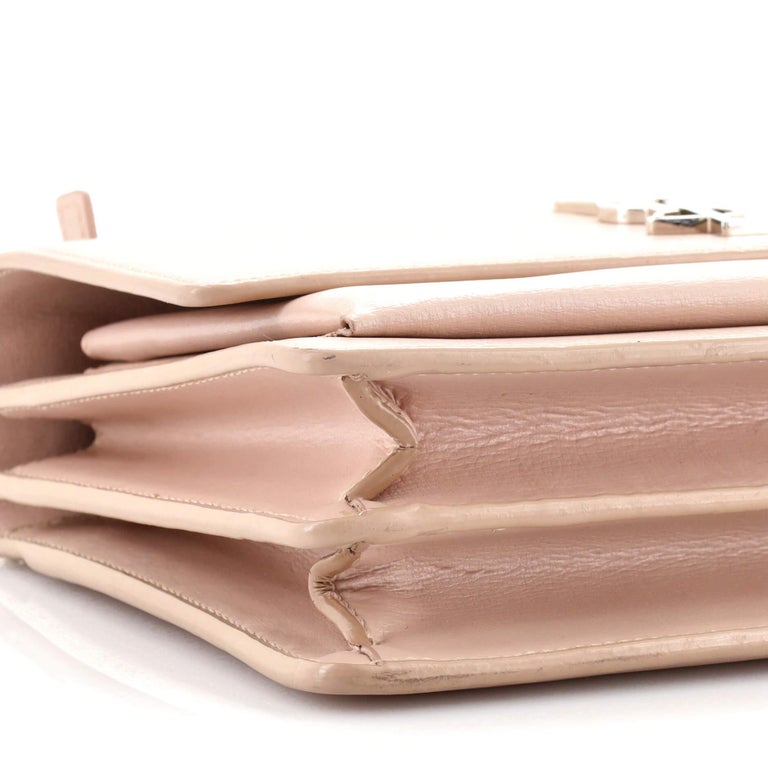 Saint Laurent Sunset Crossbody Bag Leather Medium For Sale at 1stDibs