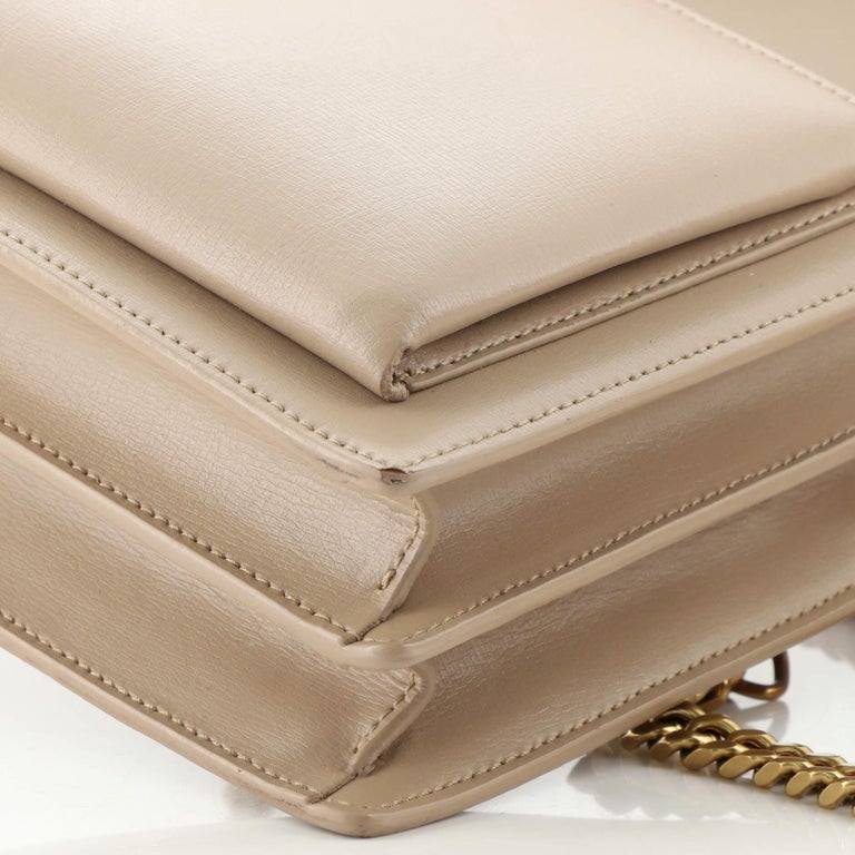 Saint Laurent Sunset Crossbody Bag Leather Medium at 1stDibs