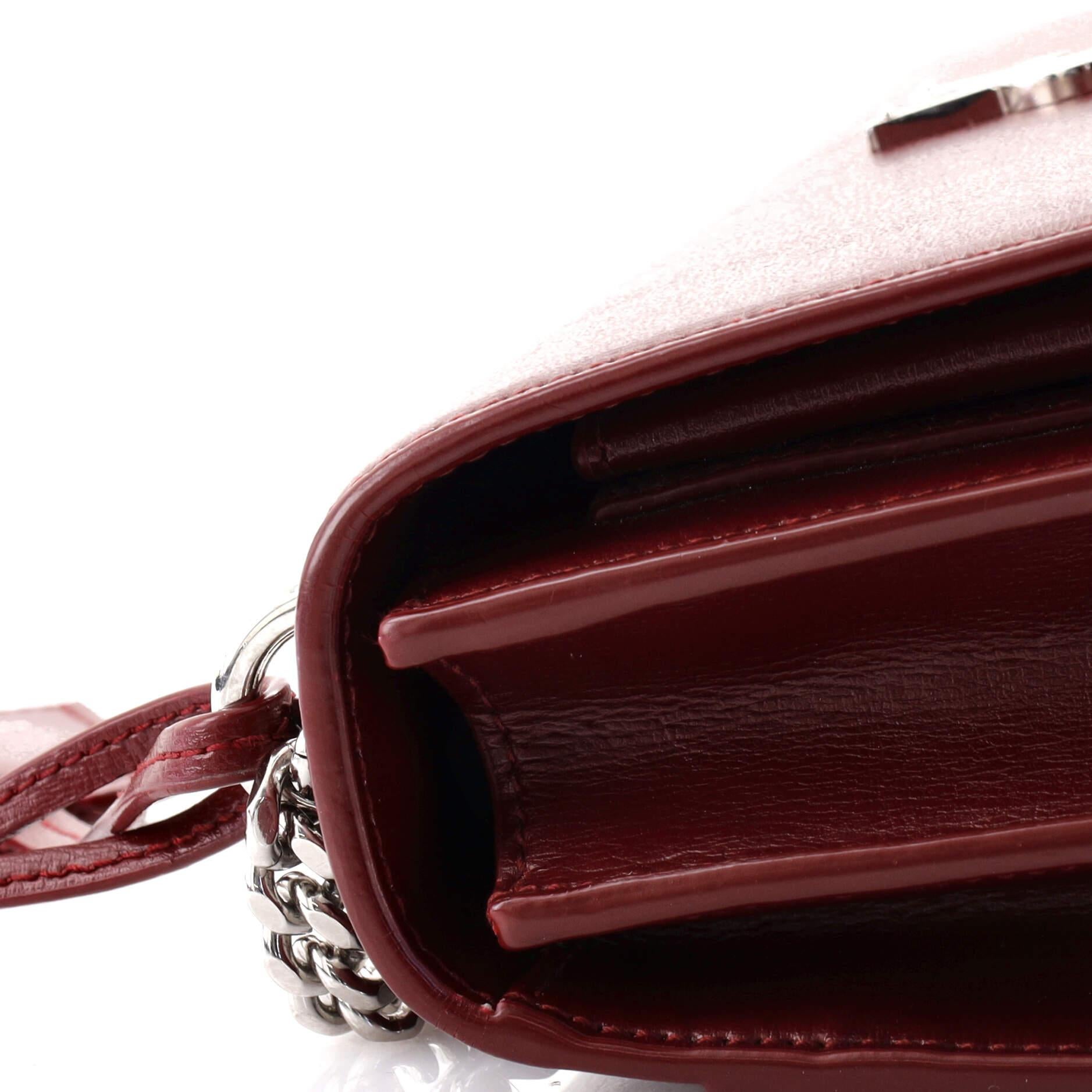 Saint Laurent Sunset Crossbody Bag Leather Medium 3