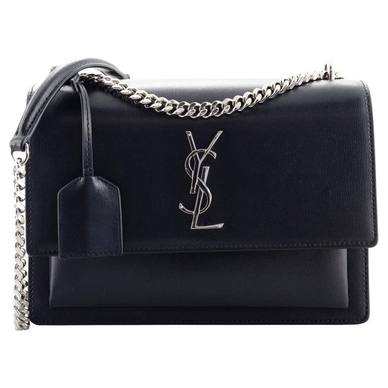 Saint Laurent Sunset Crossbody Bag Leather Medium For Sale at 1stDibs