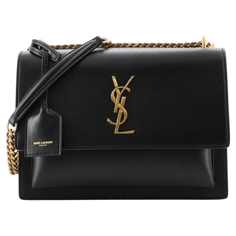 Saint Laurent Sunset Crossbody Bag Leather Medium For Sale at 1stDibs
