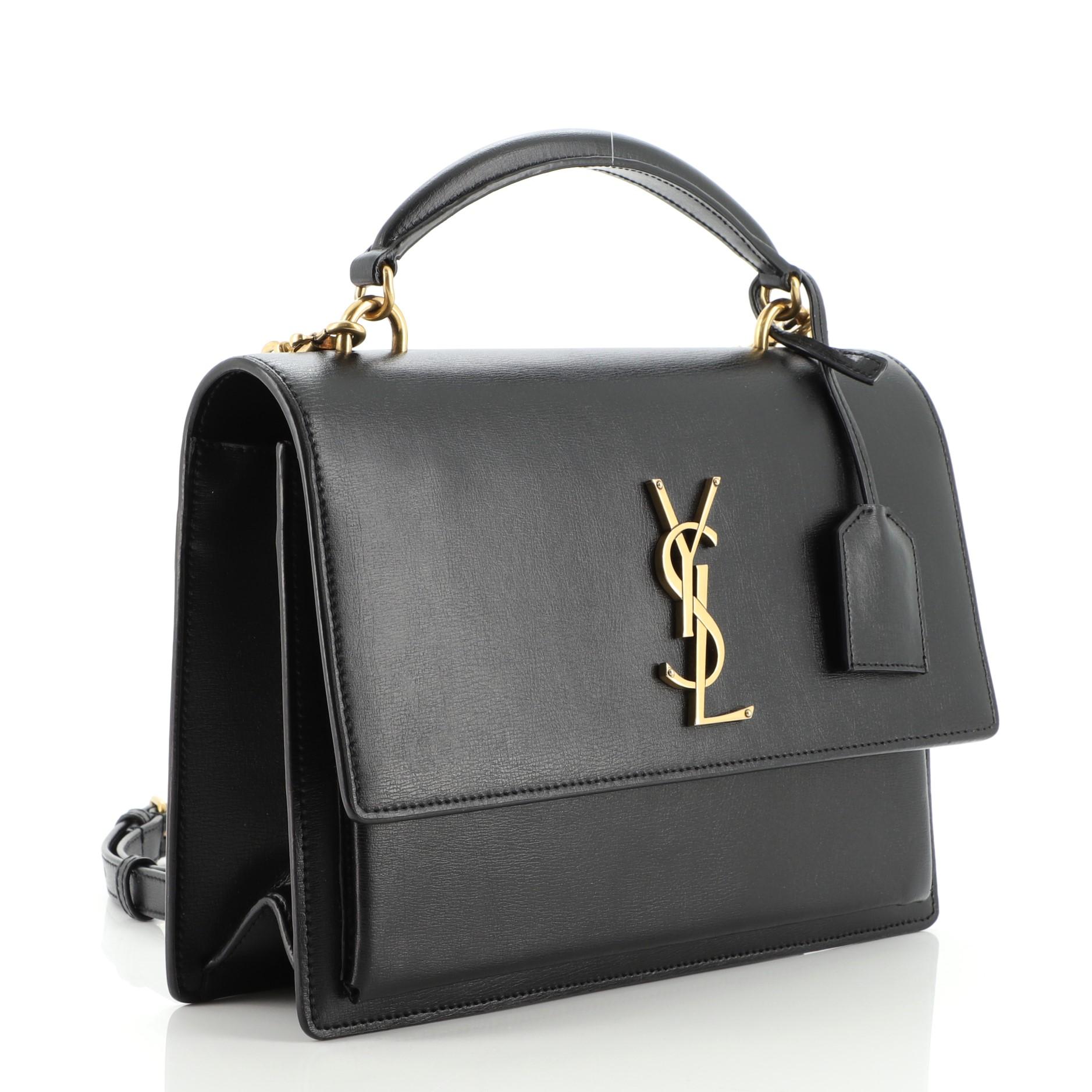saint laurent sunset top handle bag
