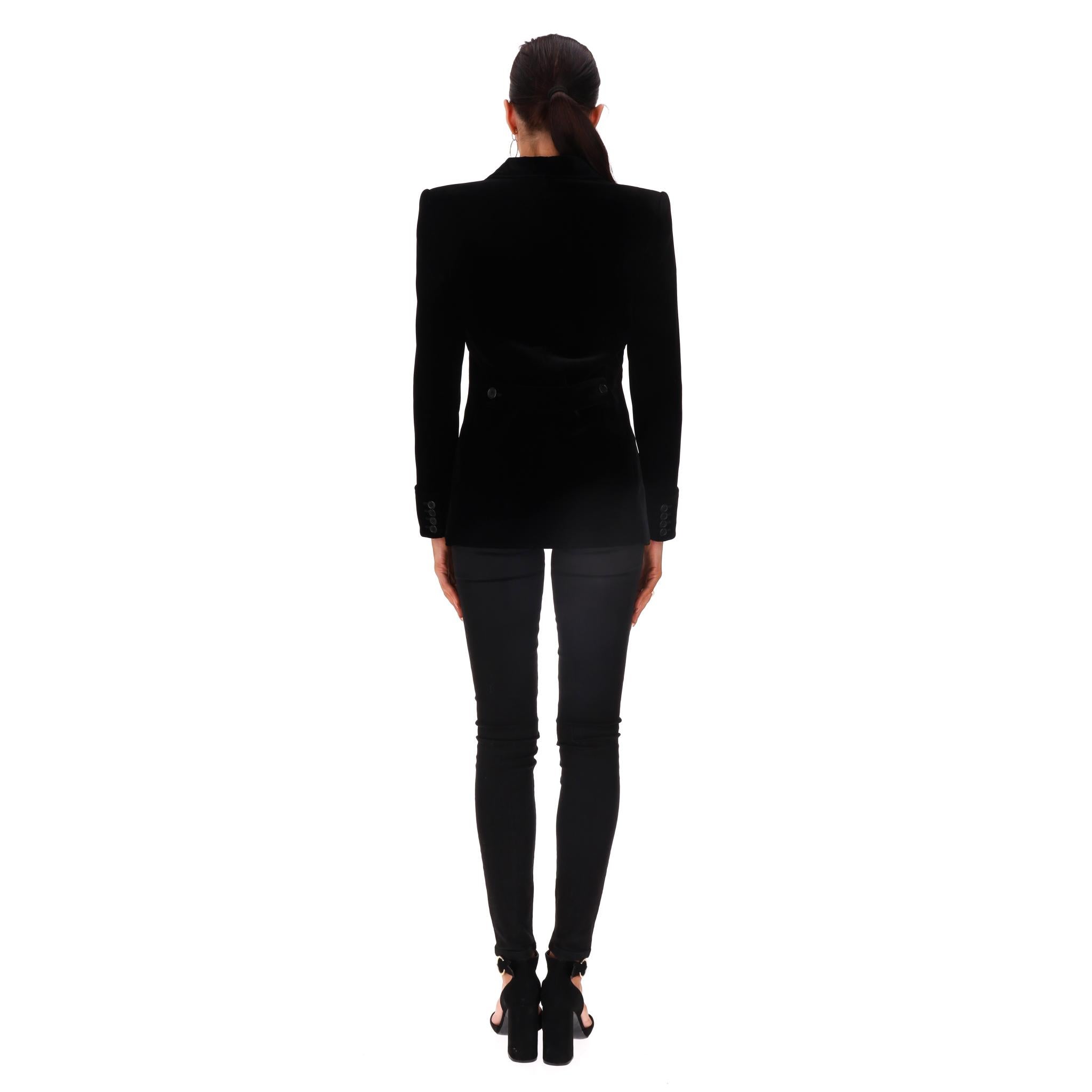 Blazer in velluto su misura Saint Laurent In condizioni ottime in vendita a London, GB
