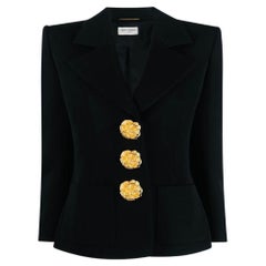 Saint Laurent Tailored Wool Jacket