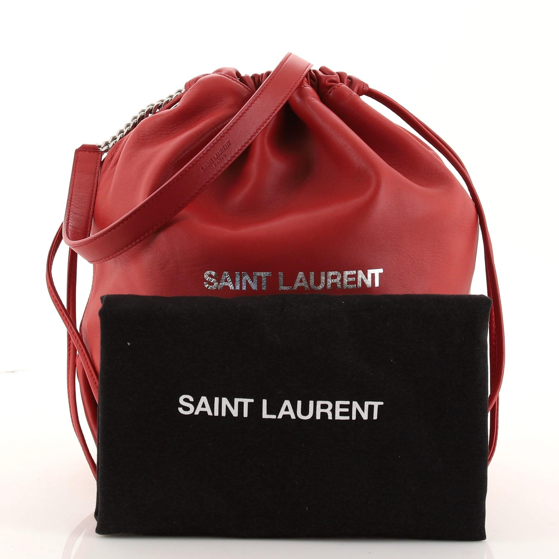 Saint laurent cheap teddy bucket