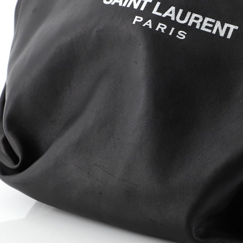 Saint Laurent Teddy Bucket Bag Leather Small 3