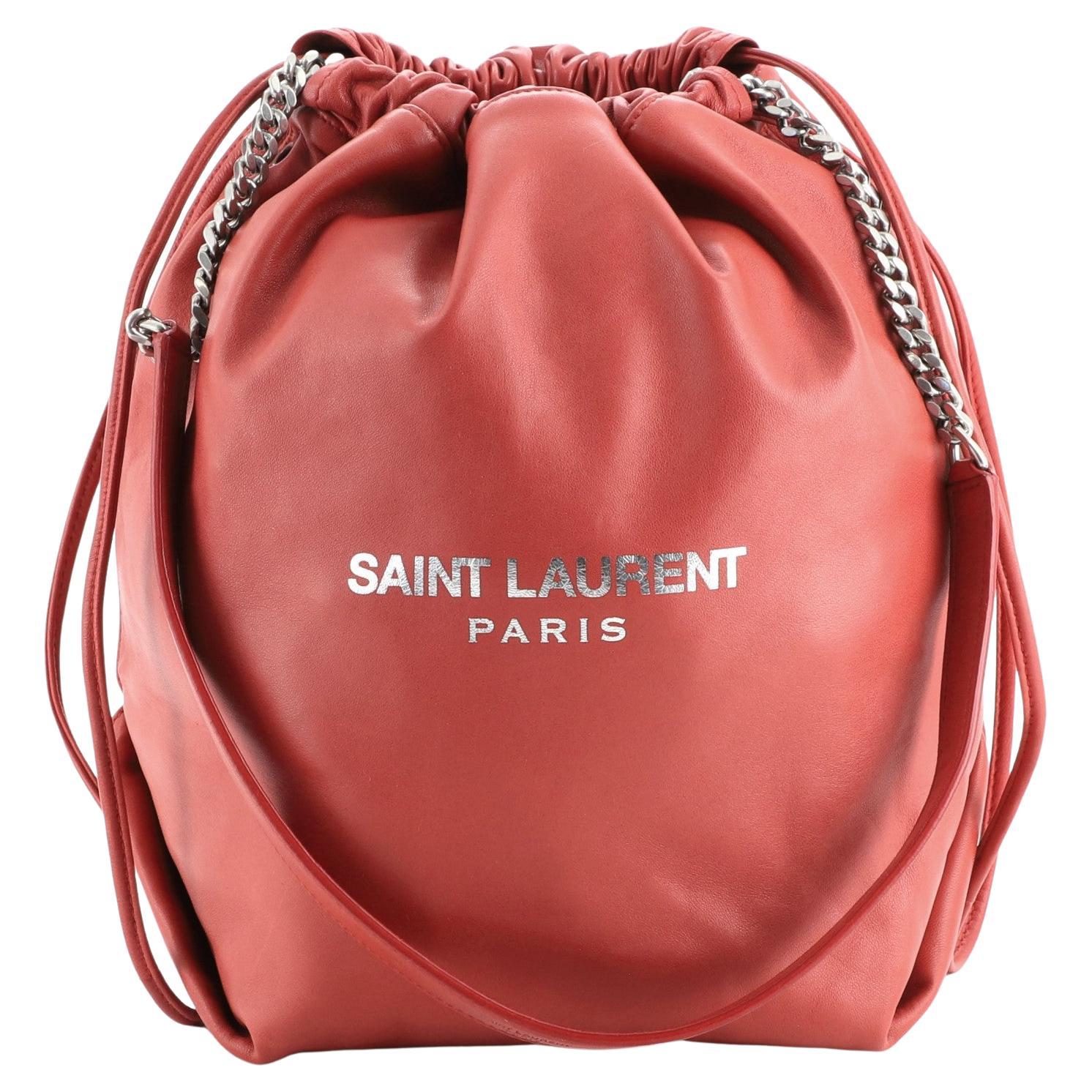 Saint Laurent Mini Flower Bucket Bag | Bragmybag