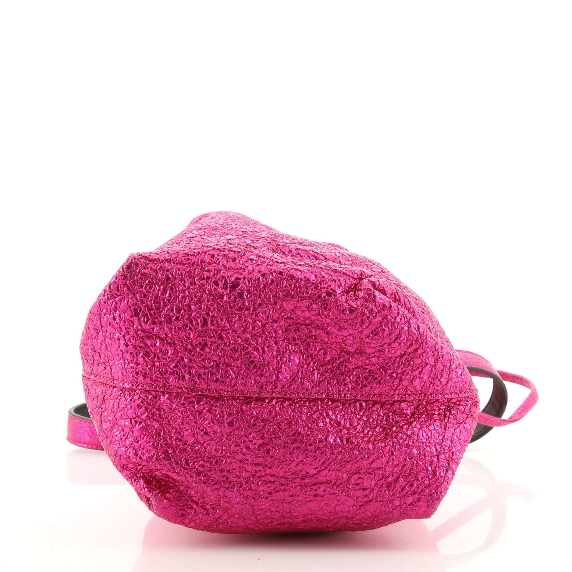 metallic pink ysl bag