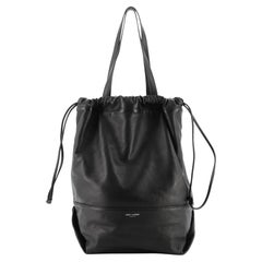 Saint Laurent Teddy Shopping Tote Leather Large