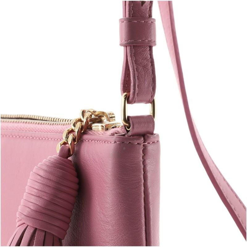 Saint Laurent Teen Monogram Crossbody Bag Leather 1