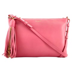 Saint Laurent Teen Monogram Crossbody Bag Leather Saint Laurent Teen Monogram Crossbody Bag Leather