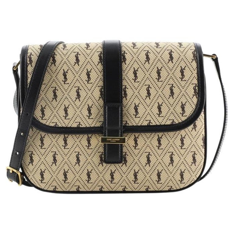 Saint Laurent Monogram All Over Satchel Bag ○ Labellov ○ Buy and Sell  Authentic Luxury