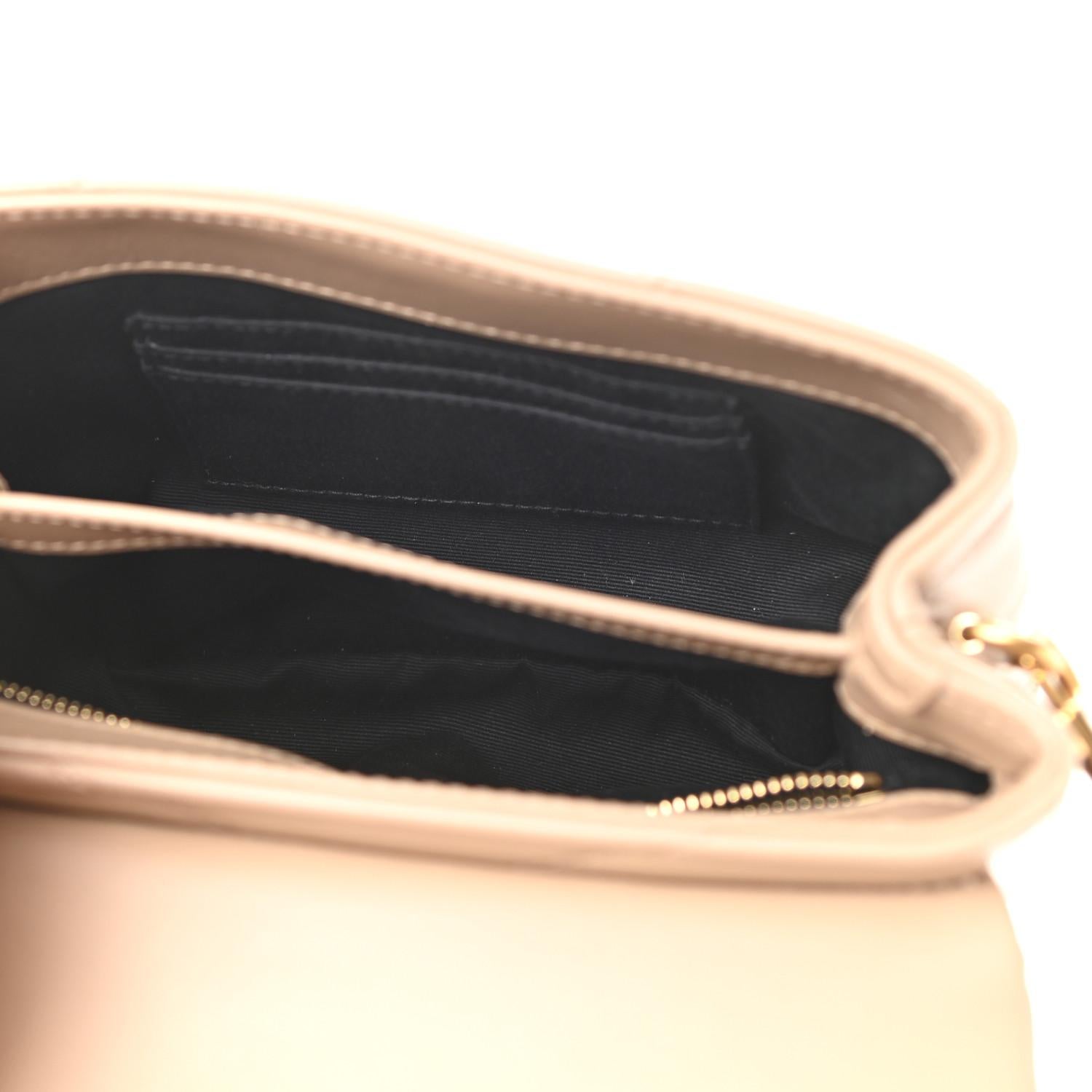 SAINT LAURENT TOY LOU LOU DARK BEIGE WITH Gold 2021 3