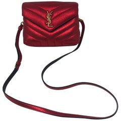 Saint Laurent Toy Loulou Matelasse Crossbody Bag 