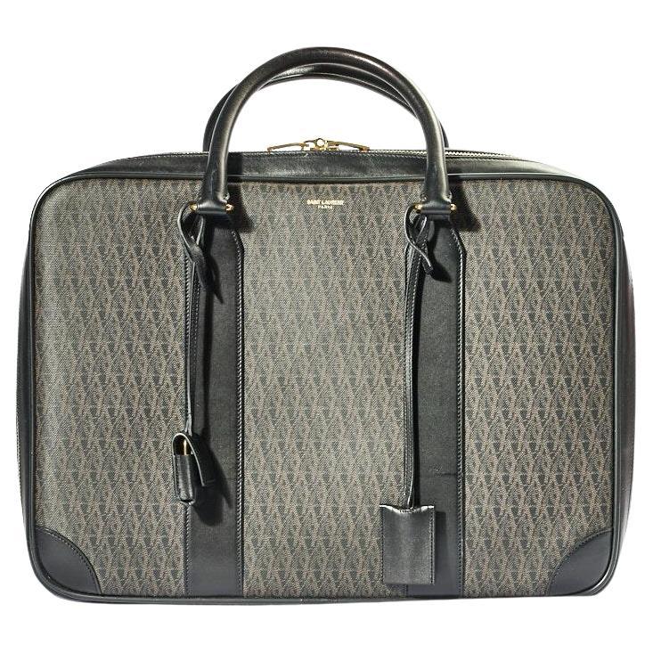 Saint Laurent Travel Bag 24H Medium Black