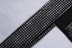Saint Laurent, Tuxedo tie with strass