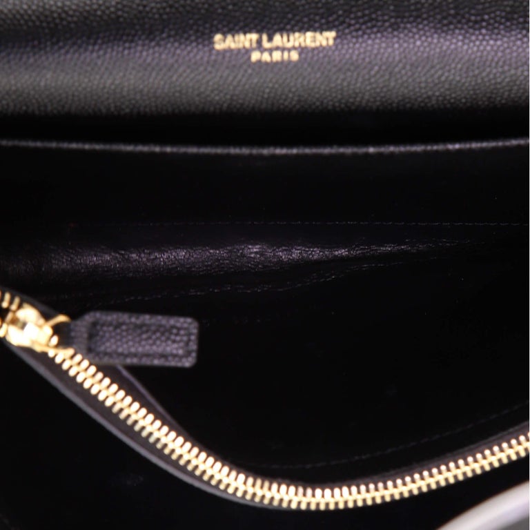 Saint Laurent Uptown Crossbody Bag Leather Mini at 1stDibs