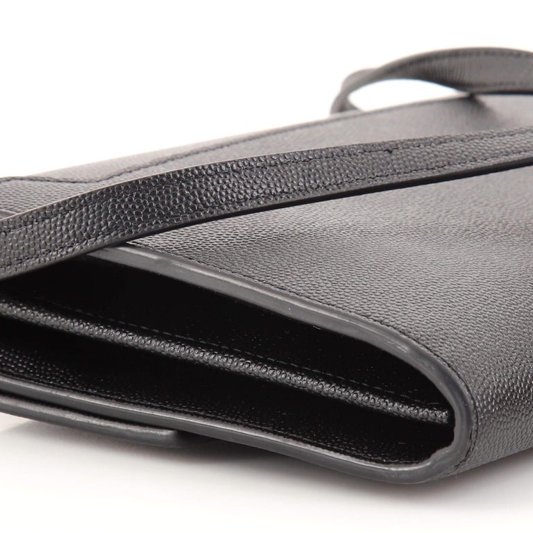 Saint Laurent Uptown Crossbody Bag Leather Mini at 1stDibs