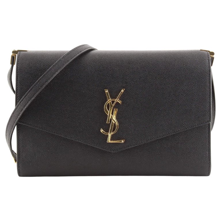 Saint Laurent Uptown Crossbody Bag Leather Mini at 1stDibs