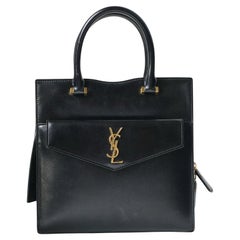 Saint Laurent Uptown Kleine Box Schwarz
