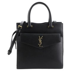 Saint Laurent Uptown Tote Leather Small