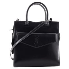 Saint Laurent Uptown Tote Leather Small