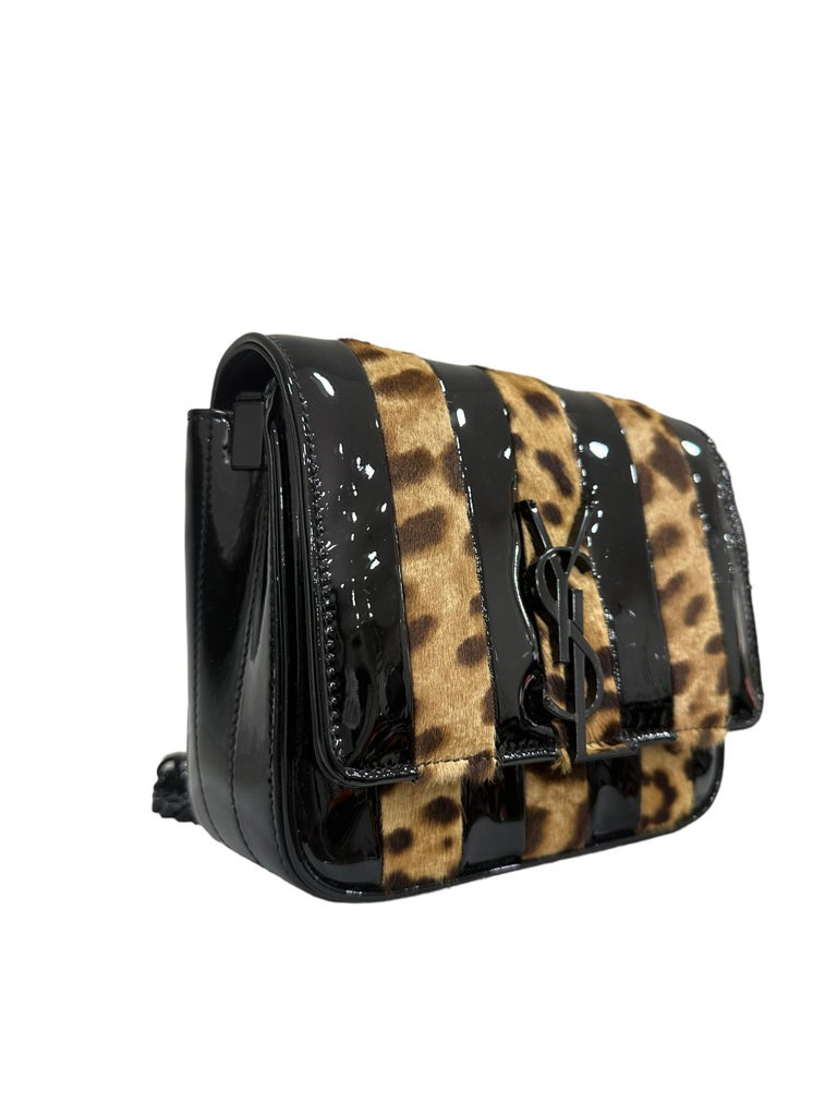 Borsa A Tracolla Saint Laurent Vicky Animalier For Sale at 1stDibs