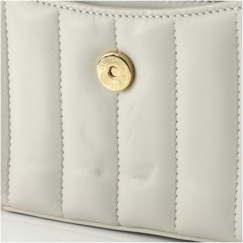 Saint Laurent - Sac pour appareil photo Vicky en cuir matelassé - Jouet vertical 2